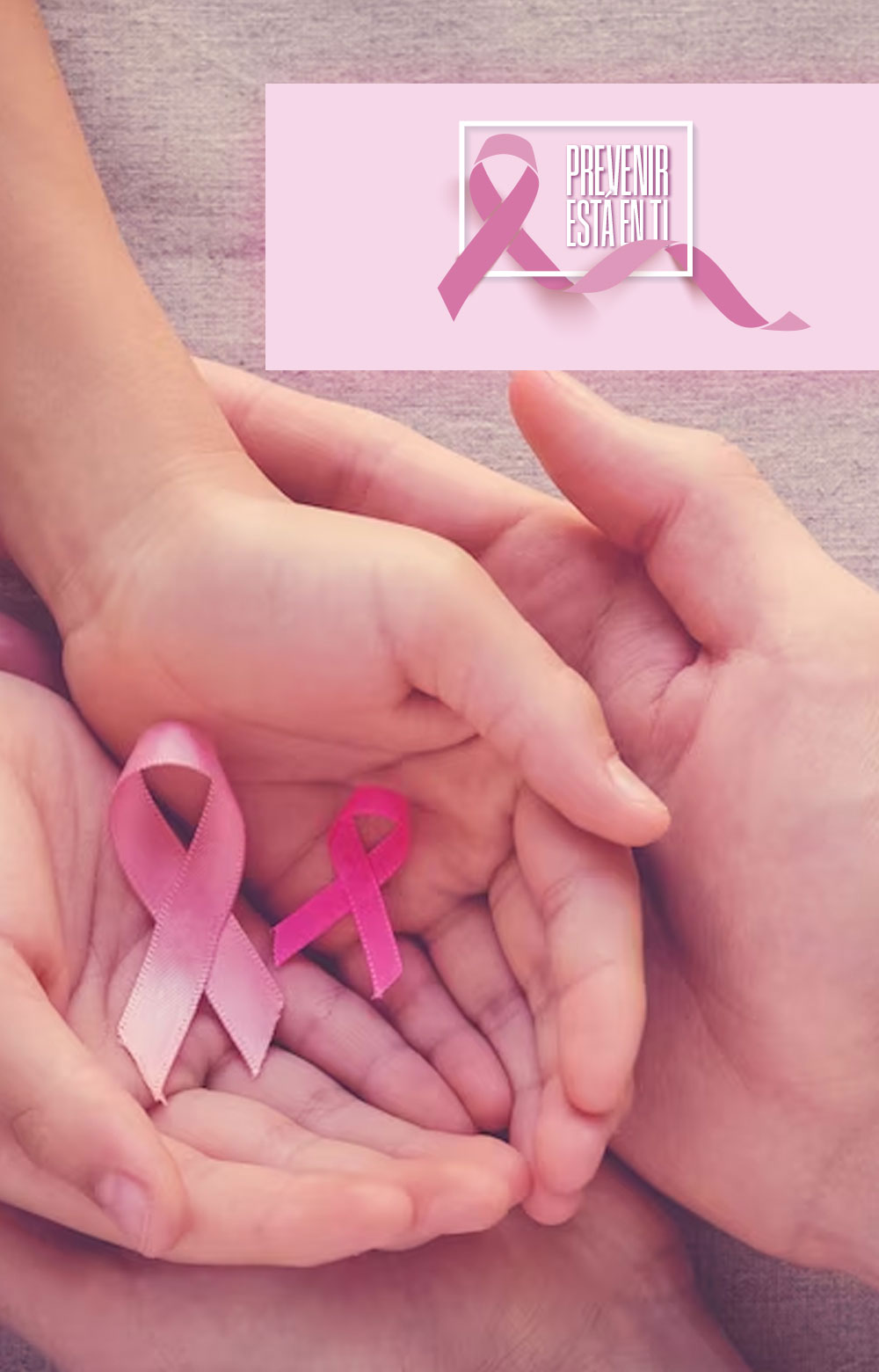 En el mes rosa #PrevenirEstáEnTi