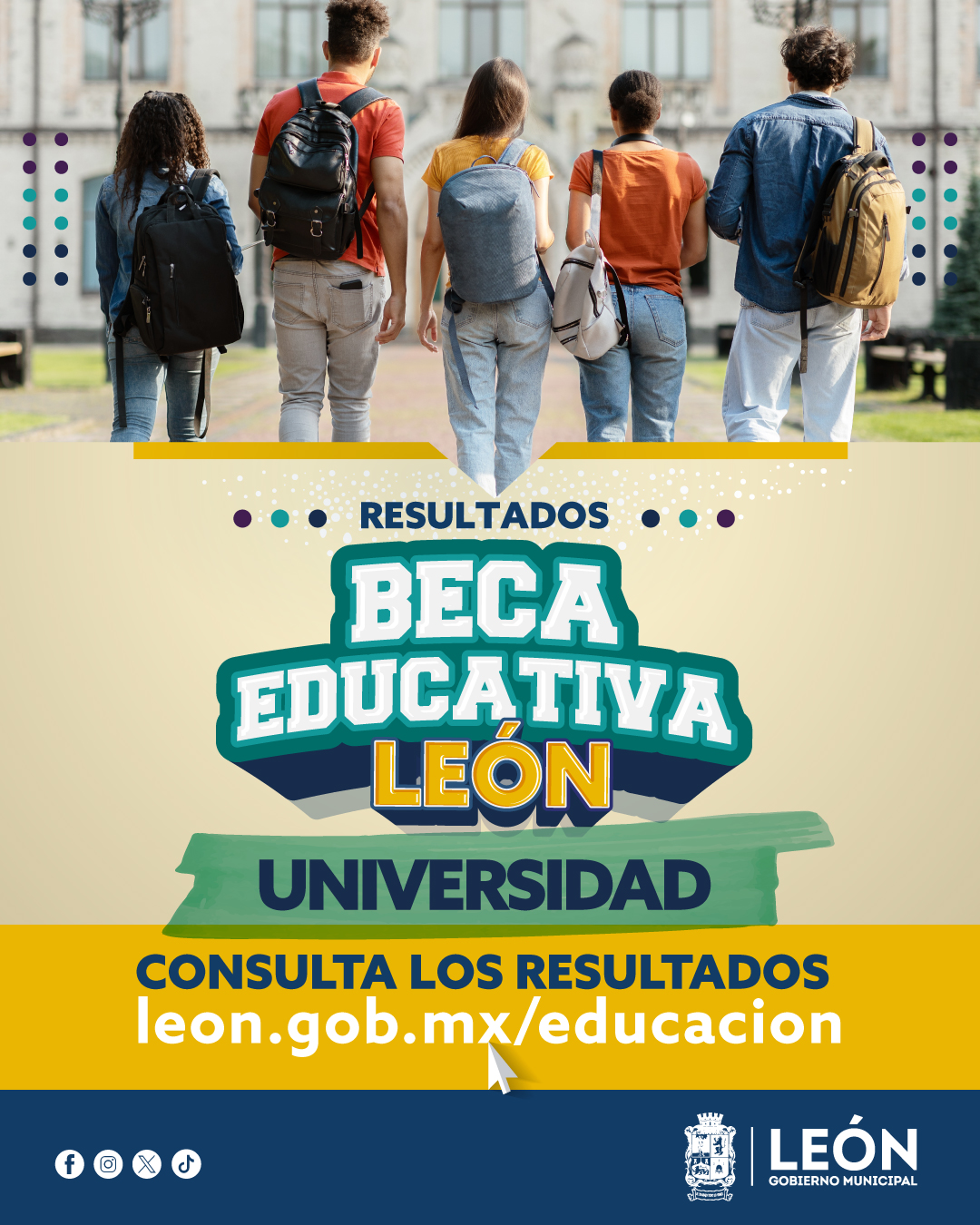 Resultados Beca Educativa León 2024 Universidad