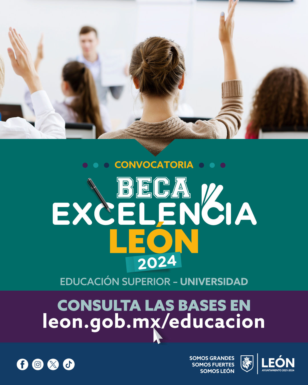 Convocatoria Beca Excelencia Universidad 2024