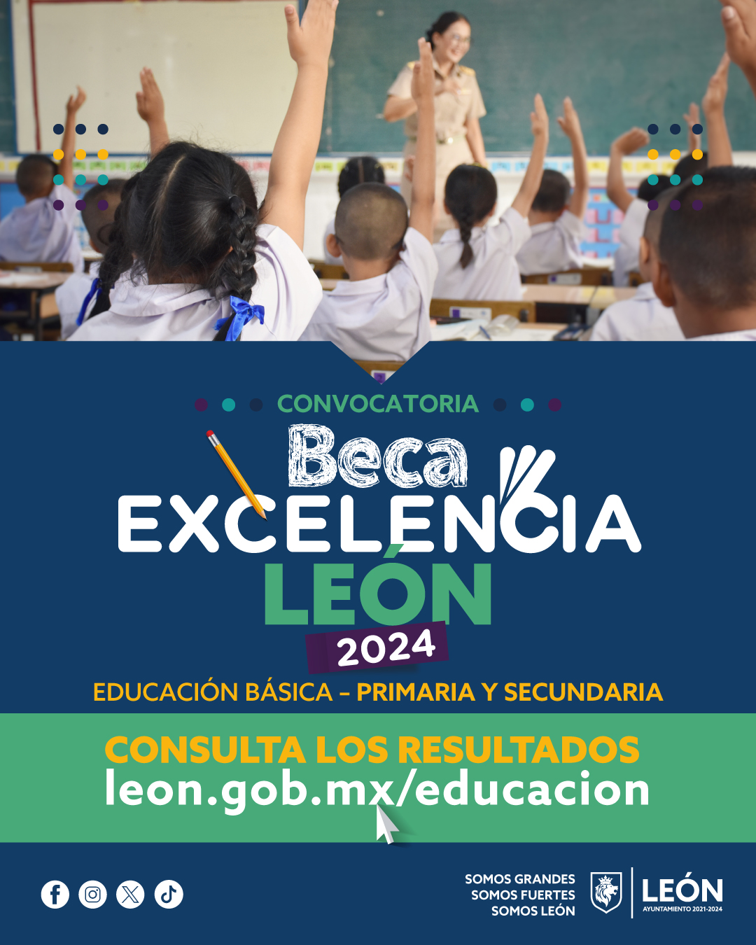 Resultados Beca Excelencia (Primaria y Secundaria)