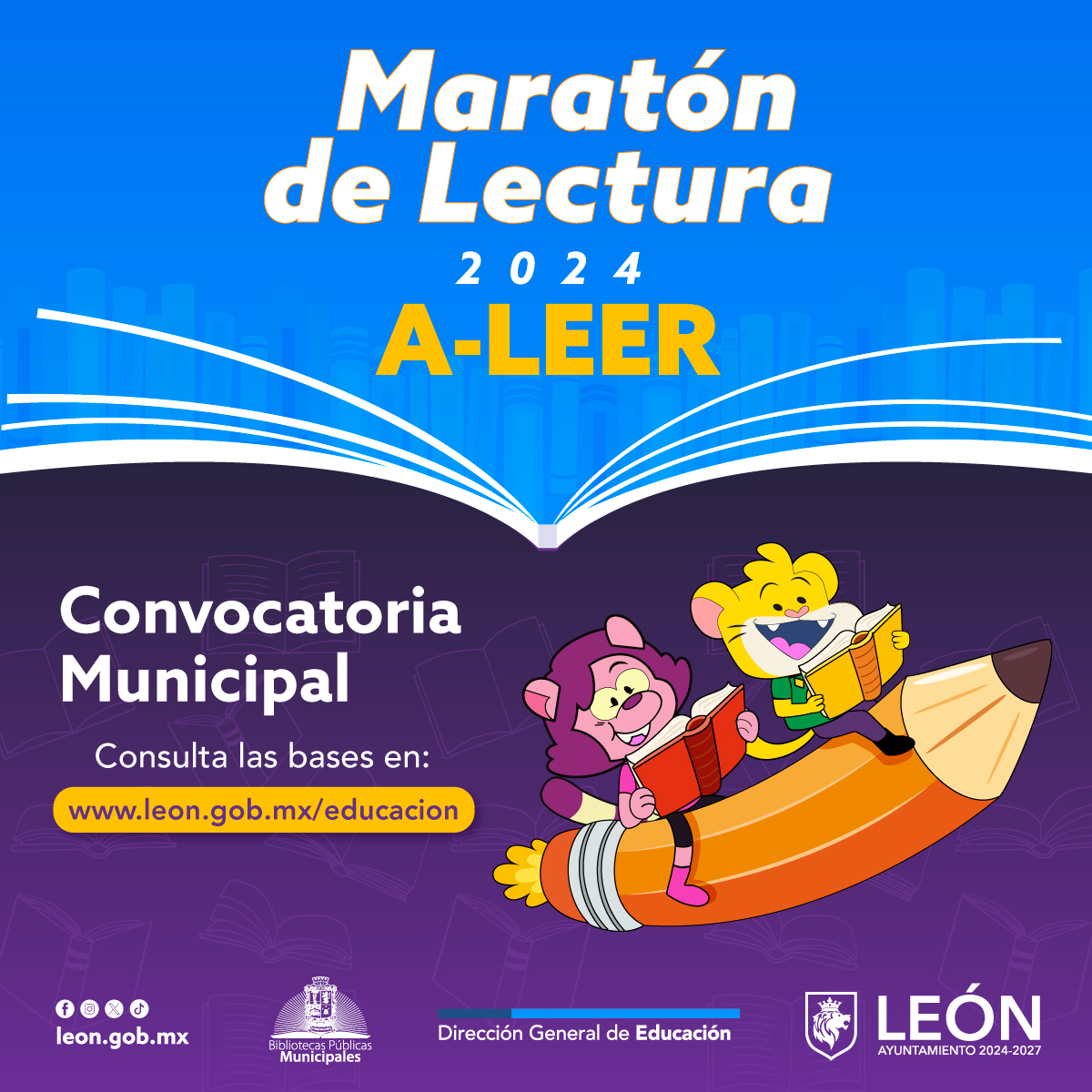 Maratón de Lectura 2024 y Torneo de Lectura 2024