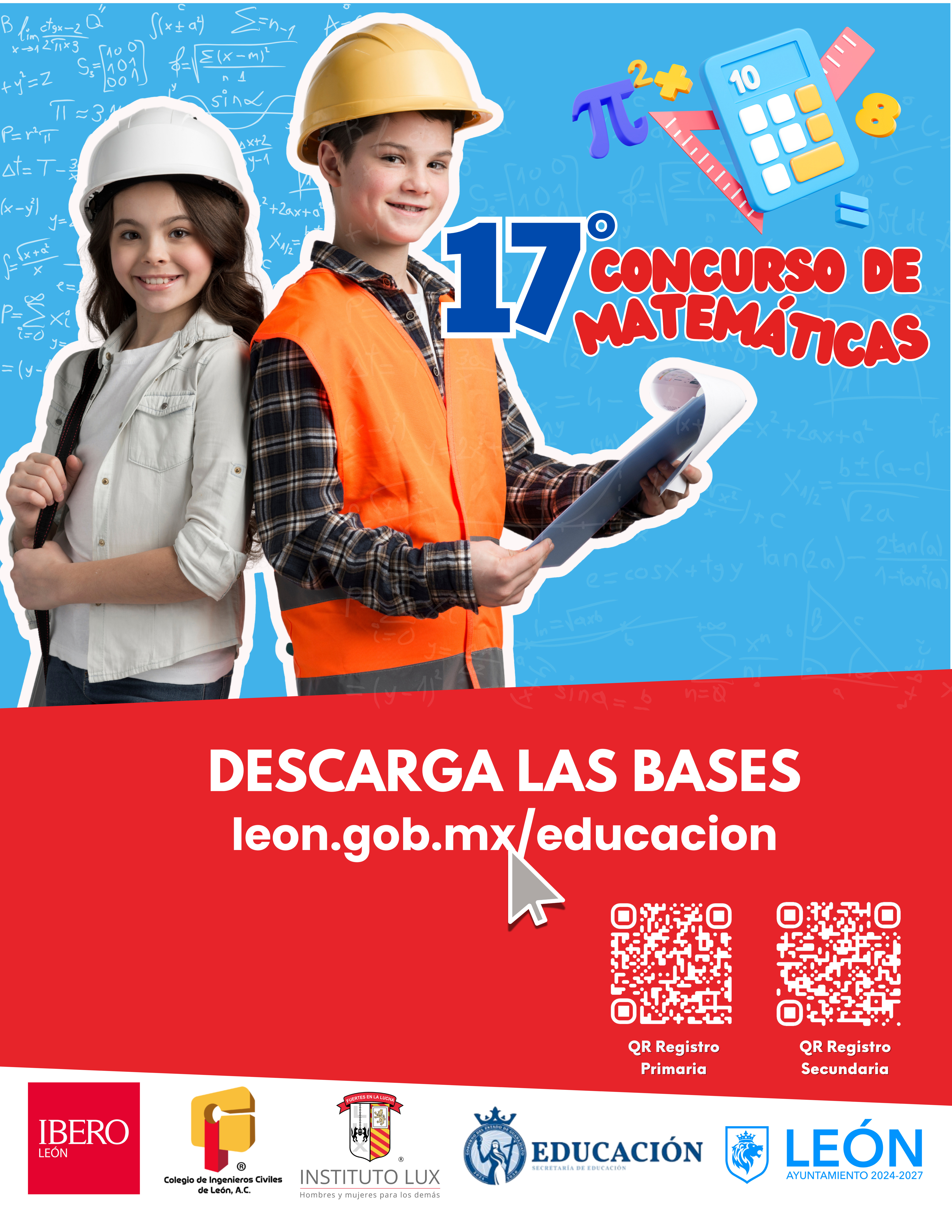 Finalistas del 17° Concurso de Matemáticas