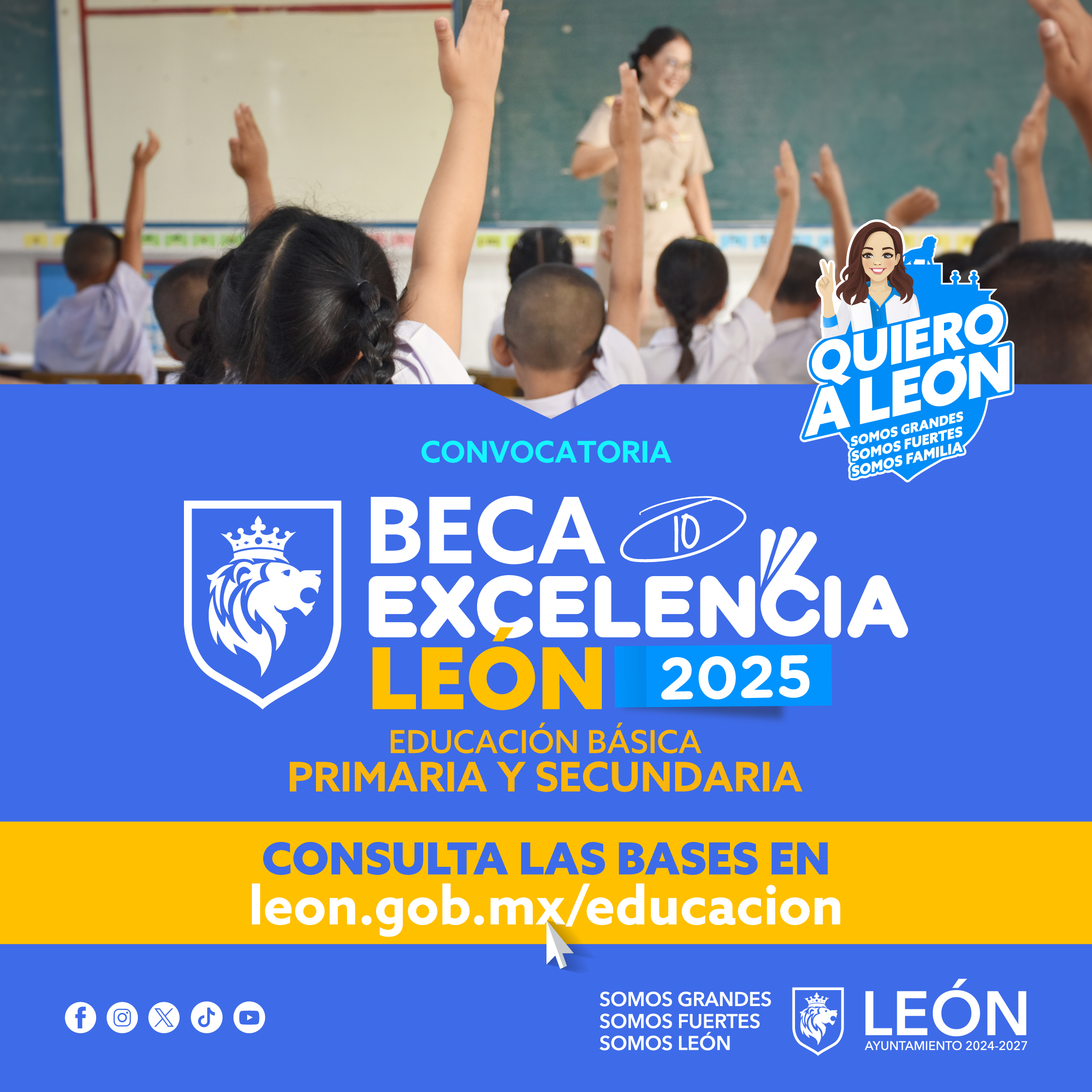 Convocatoria Beca Excelencia 2025 Nivel básico