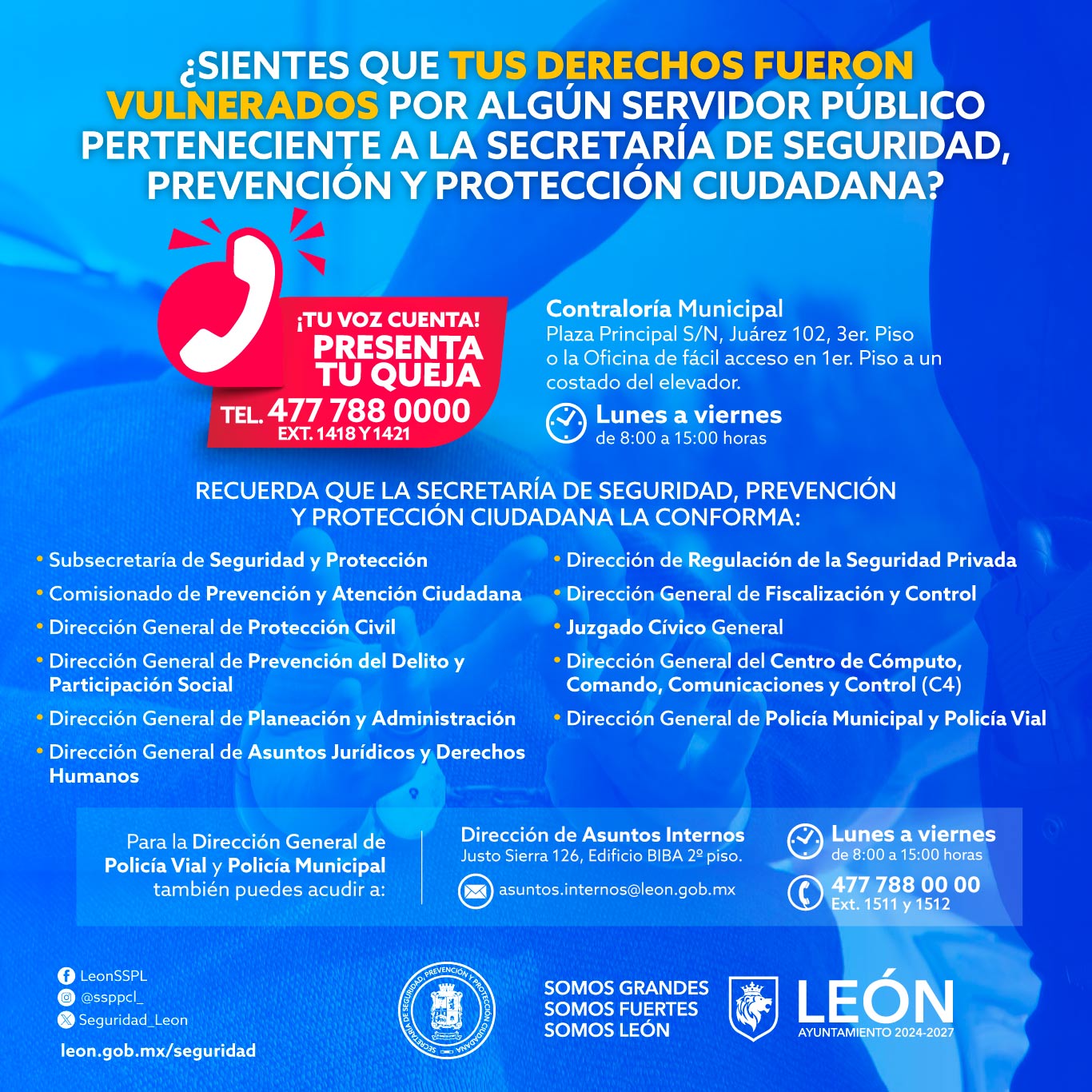 ¡Sientes que tus derechos fueron vulnerados?