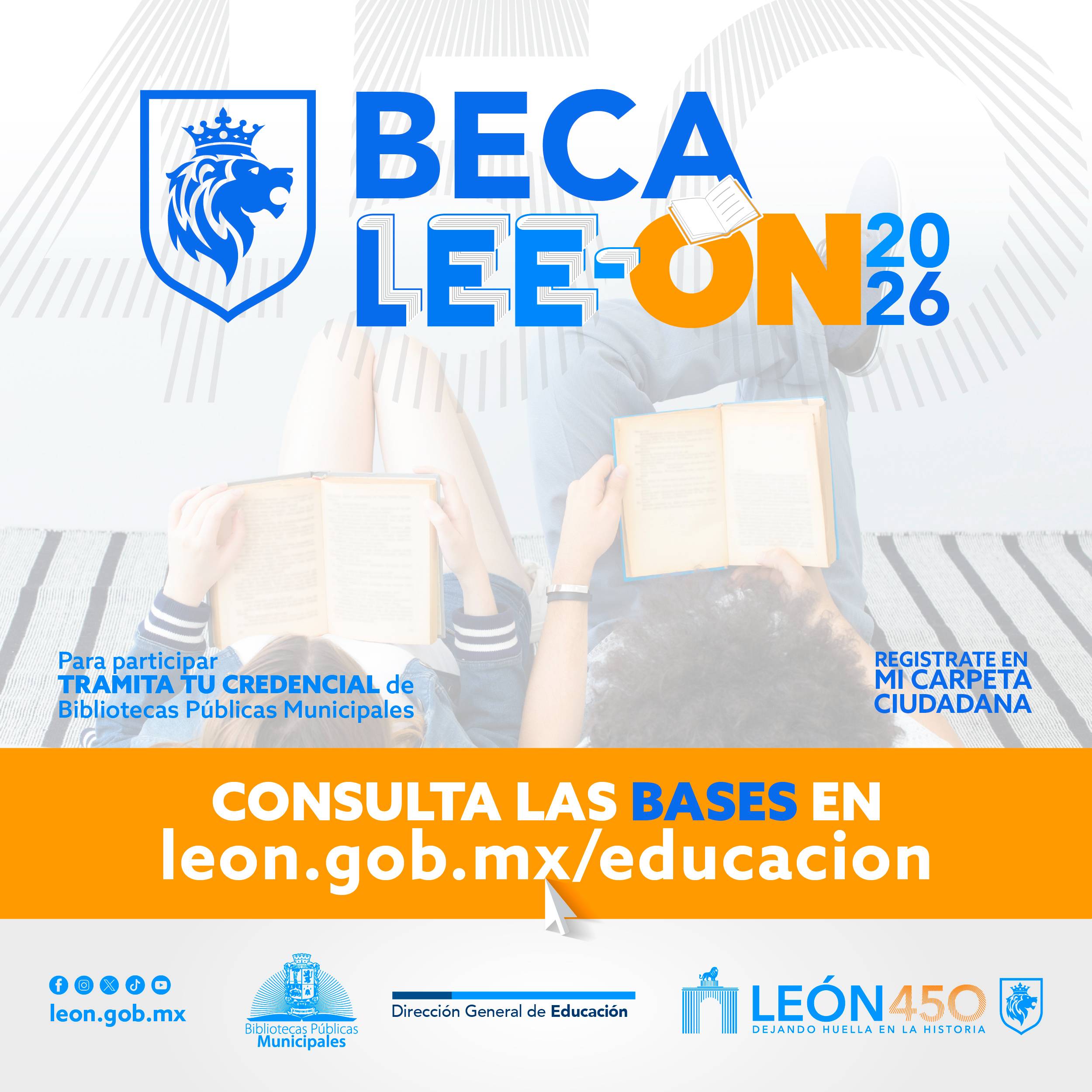 Convocatoria “BECA Lee-ÓN 2026”.