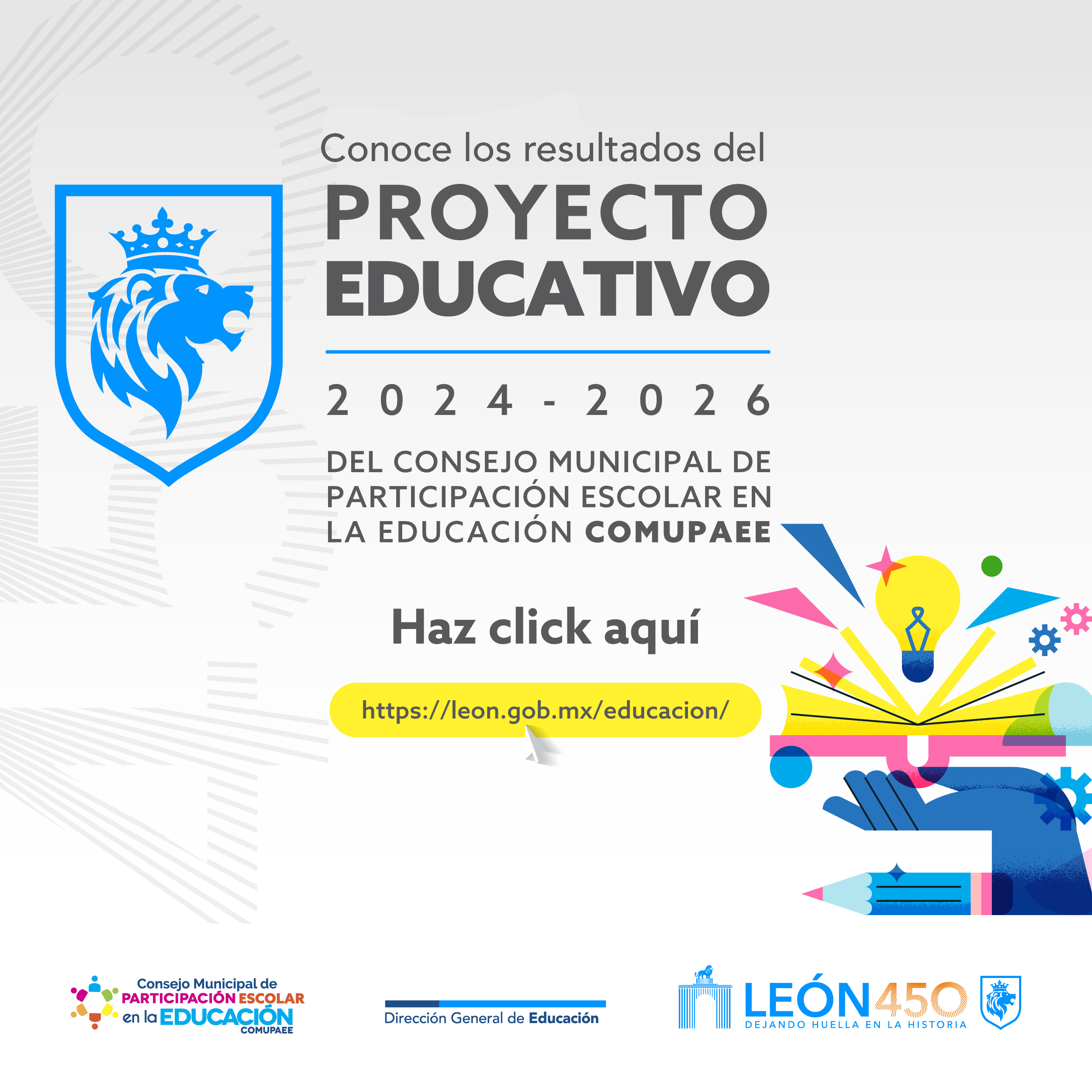 Resultados del Proyecto Educativo 2024-2026 del Consejo Municipal de Participación Escolar en la Educación