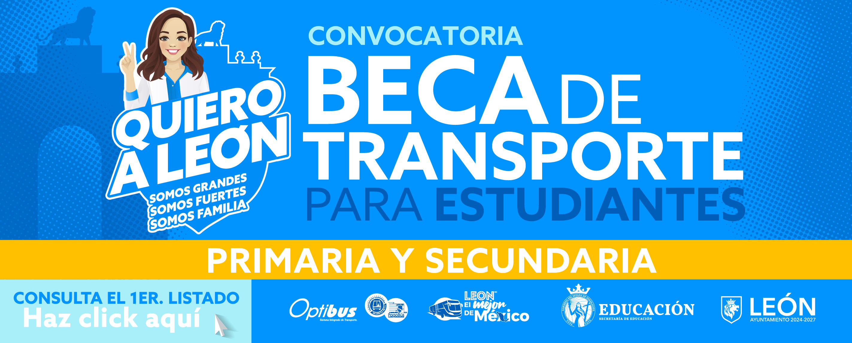 Primer Corte del Programa Beca de Transporte 2025