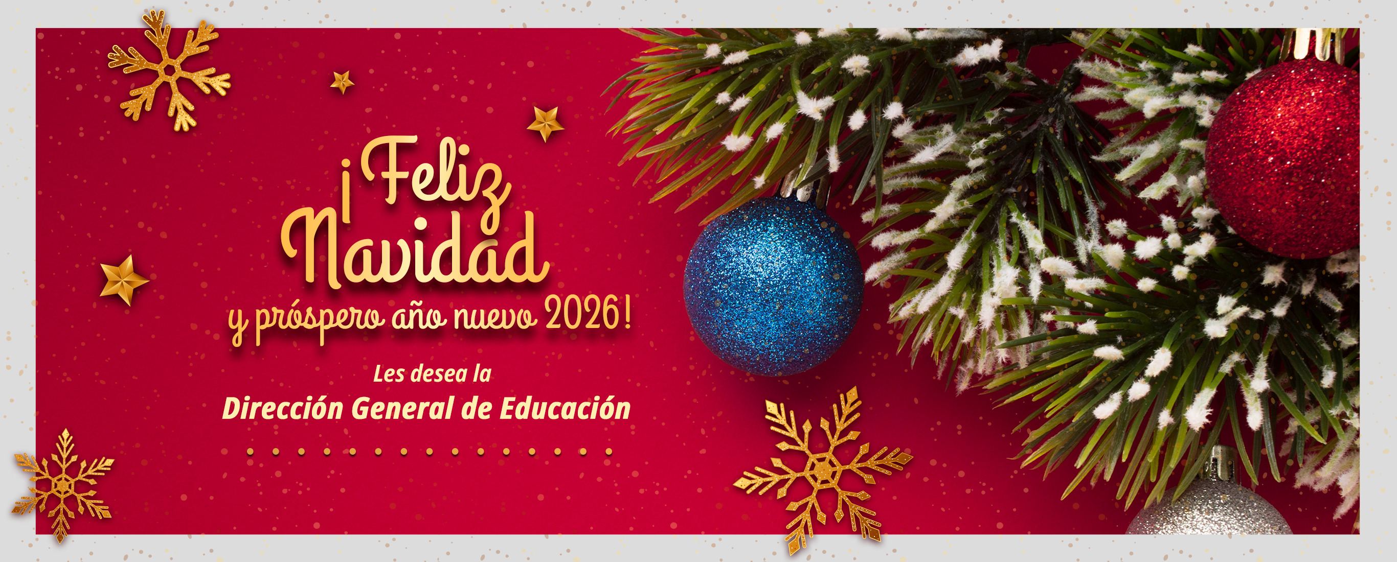 Feliz Navidad y Prospero año nuevo