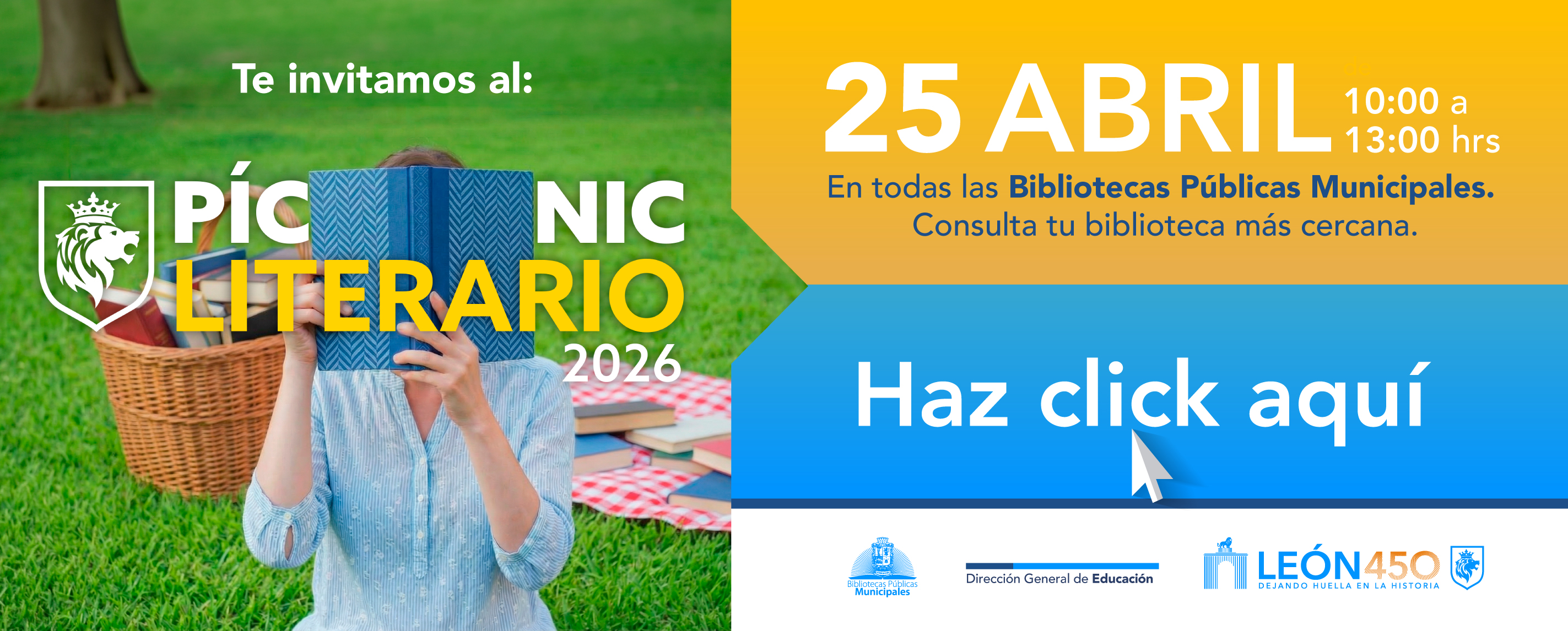 Picnic Literario 2026 en Bibliotecas