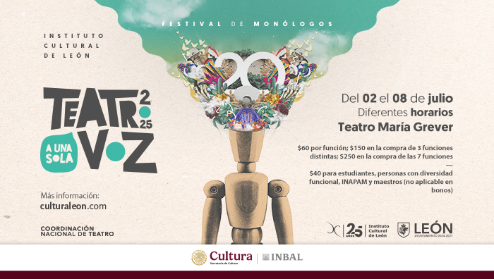 20° Teatro A Una Sola Voz. Festival de Monólogos